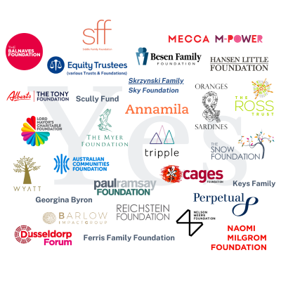 The Balnaves Foundation has been featured alongside other philanthropic organisations as part of a pledge from members of Philanthropy Australia who support the ‘Yes’ campaign for the Indigenous Voice to Parliament referendum.
